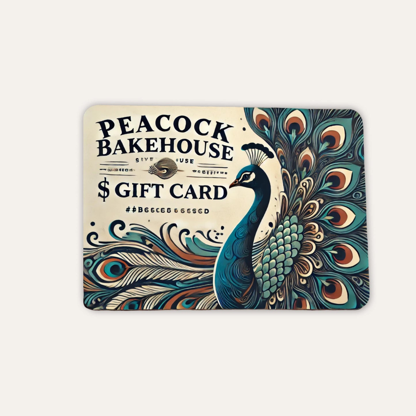 Peacock Bakehouse Gift Card